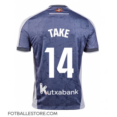 Real Sociedad Takefusa Kubo #14 Bortedrakt 2025-26 Kortermet Real Sociedad Takefusa Kubo #14 Bortedrakt 2025-26 Kortermet